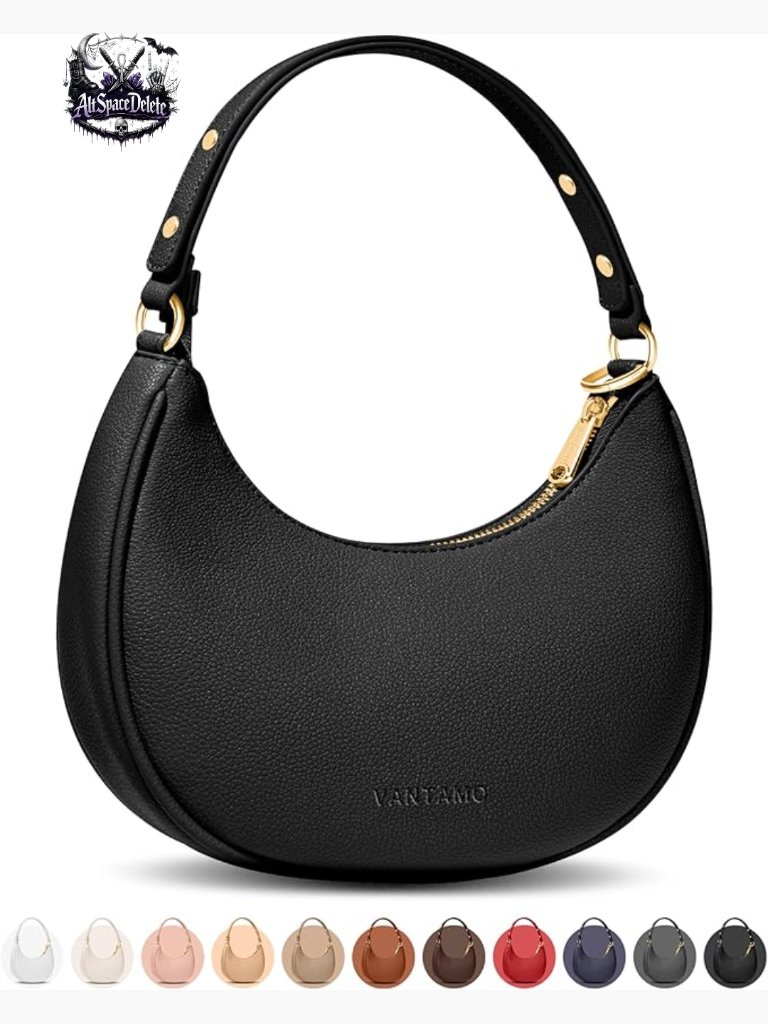 Small Vegan Leather Clutch With Rfid Protection Adjustable Strap